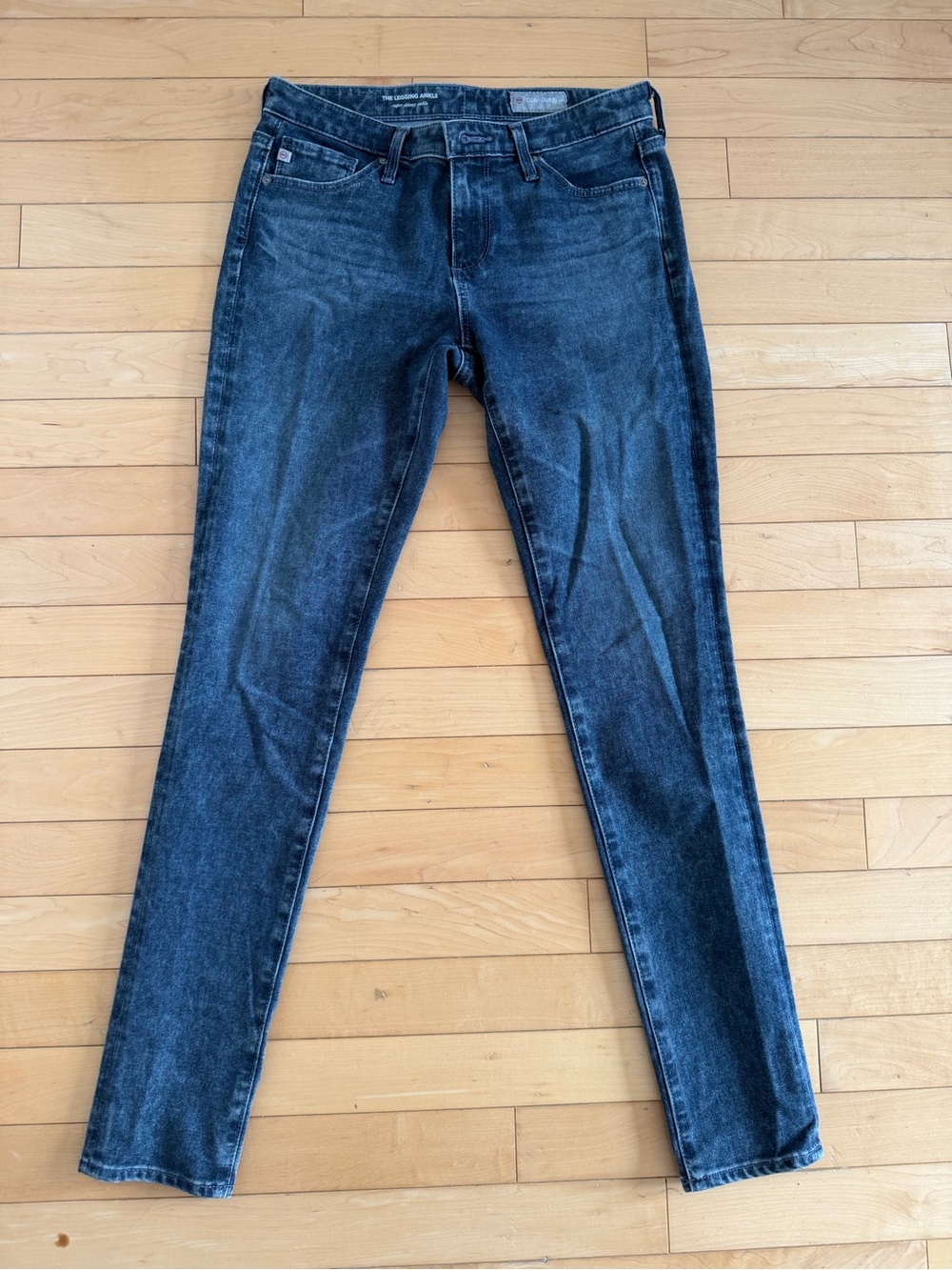 AG Adriano Goldschmied The Legging Ankle Super Skinny Jeans 25 Dark Wash